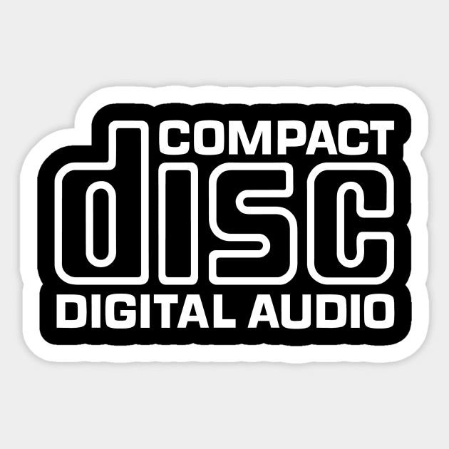 Compact Disc Digital Audio Sticker by Sudburied